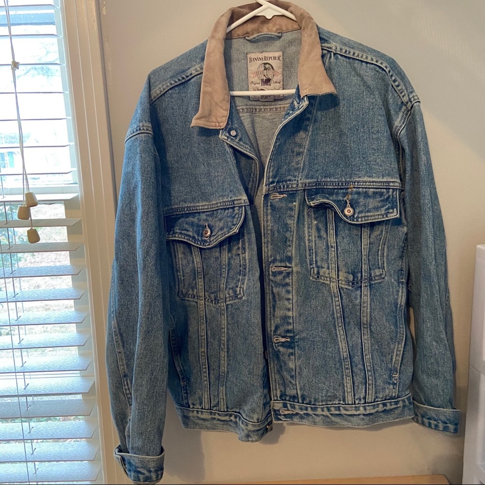 Vintage banana republic jean jacket